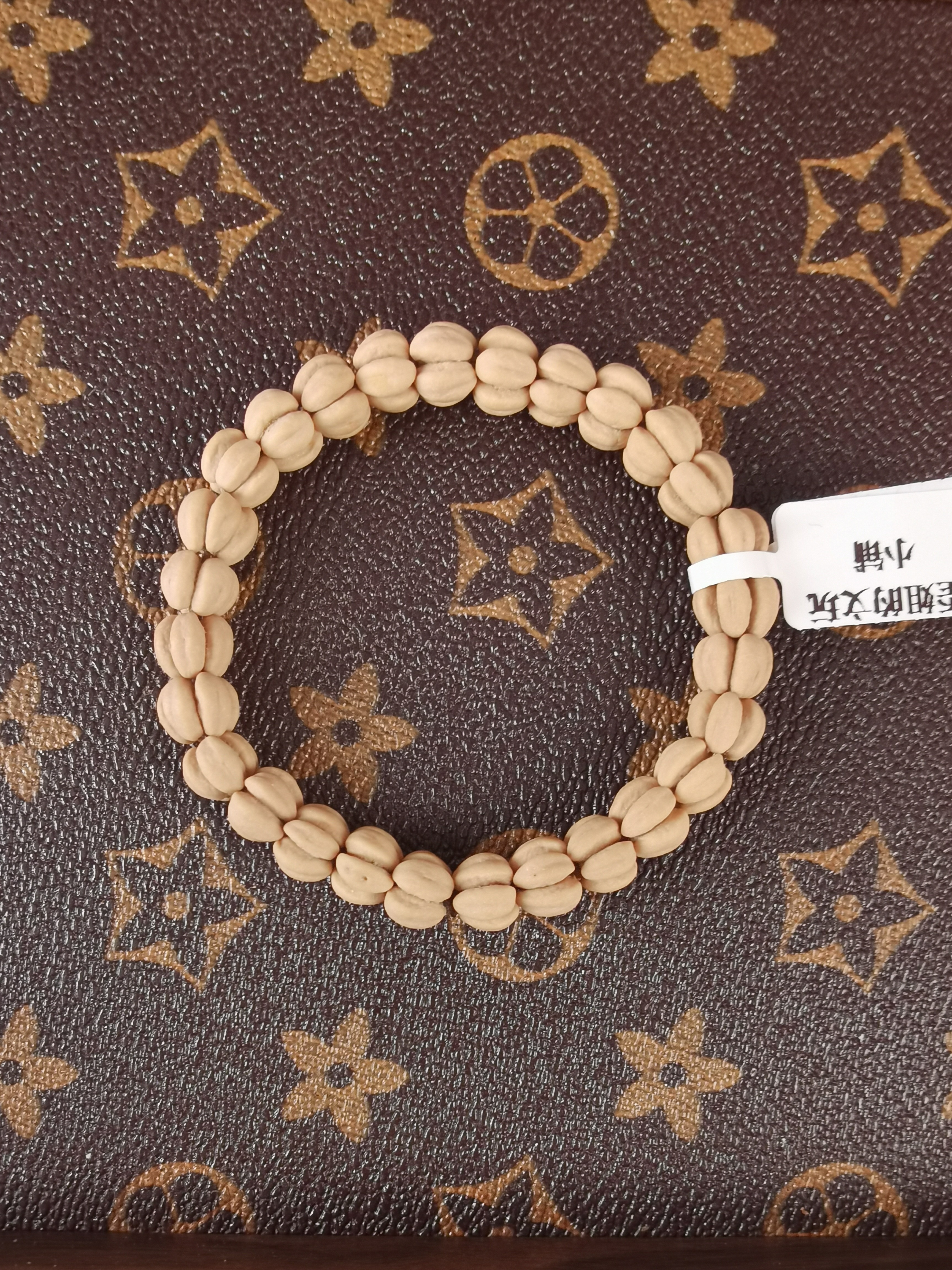 野生山楂五福仔手串