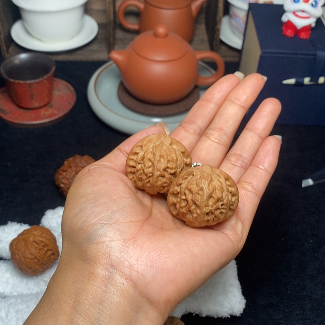 文玩核桃吊坠宫灯36