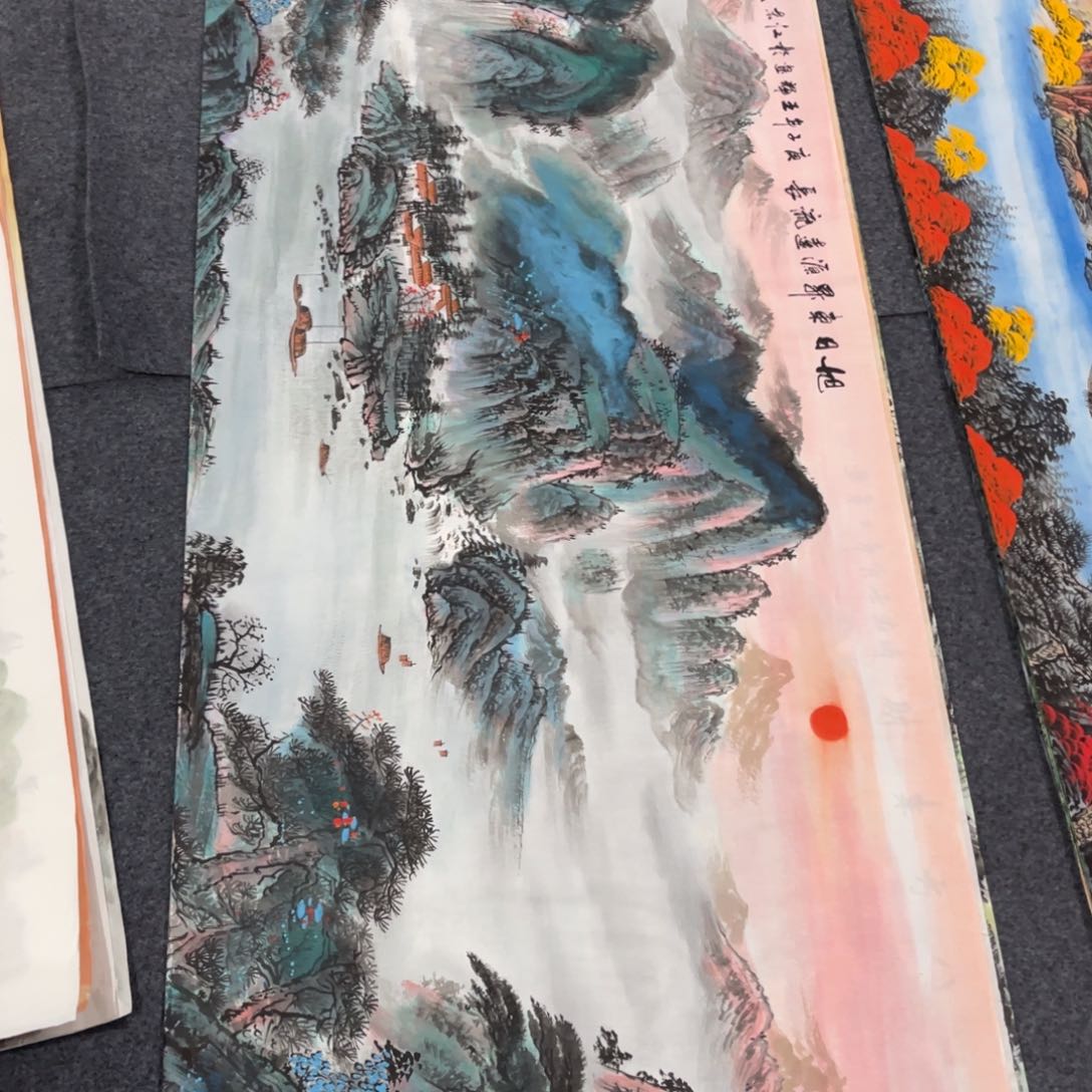 国画处理作品看好再拍哦