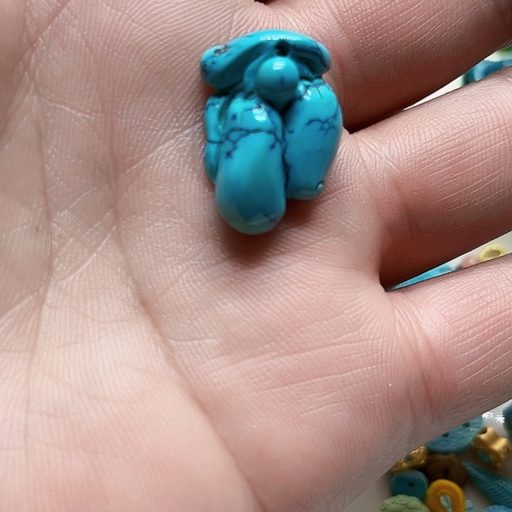 绿松石随机未镶嵌