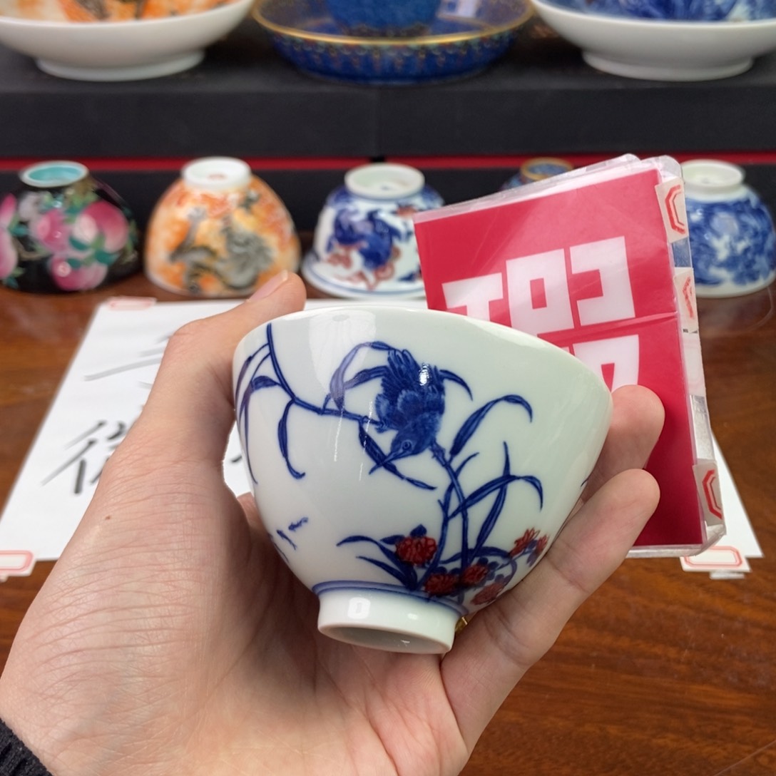 杯景德镇手绘陶瓷艺术