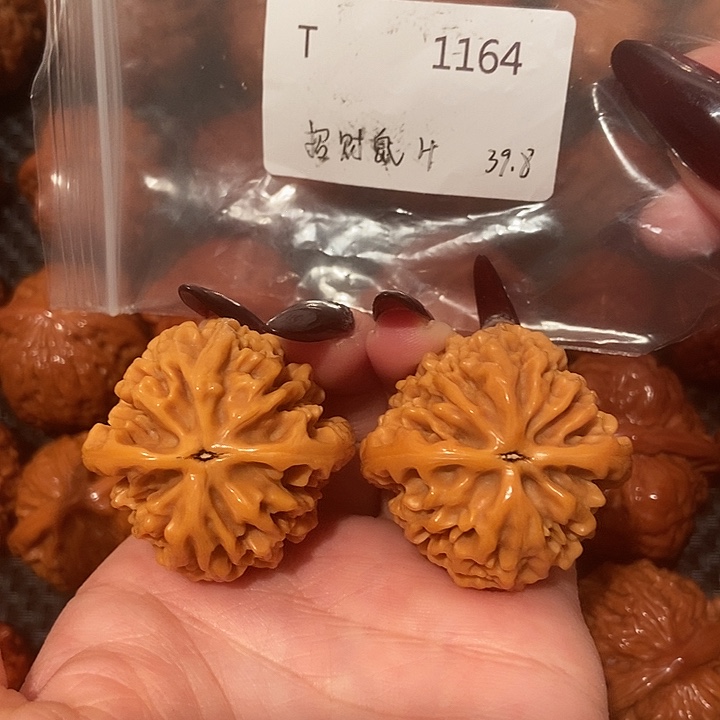 吊坠文玩核桃招财鼠39
