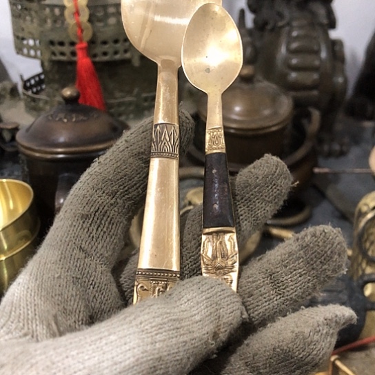 福***方闪电购铜摆件工艺品