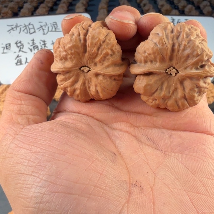 風***限吊坠文玩核桃蛤蟆的眼睛是真的