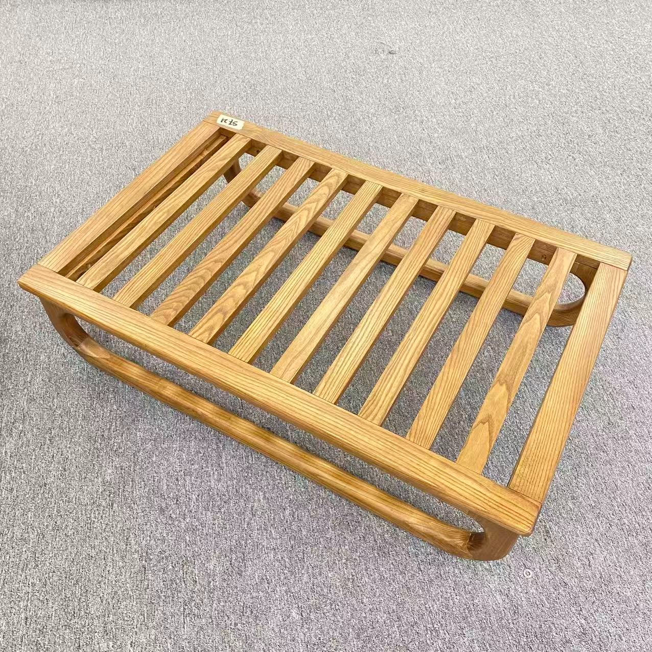 SF21踏#110*70*26cm实木沙发脚踏【不包安装】库存尾货（三楼）5804