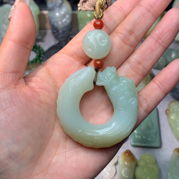 和田玉挂件未镶嵌