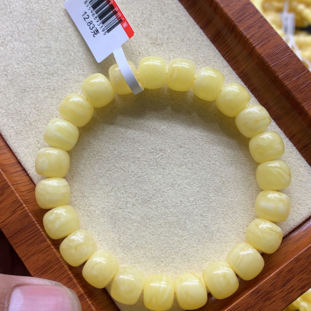 蜜蜡手链未镶嵌蜜蜡