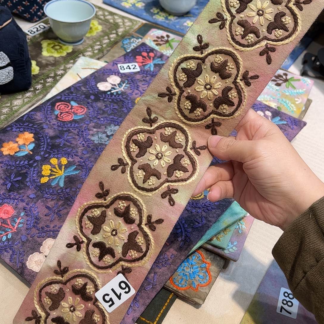 .***⁷刺子绣茶席美美价