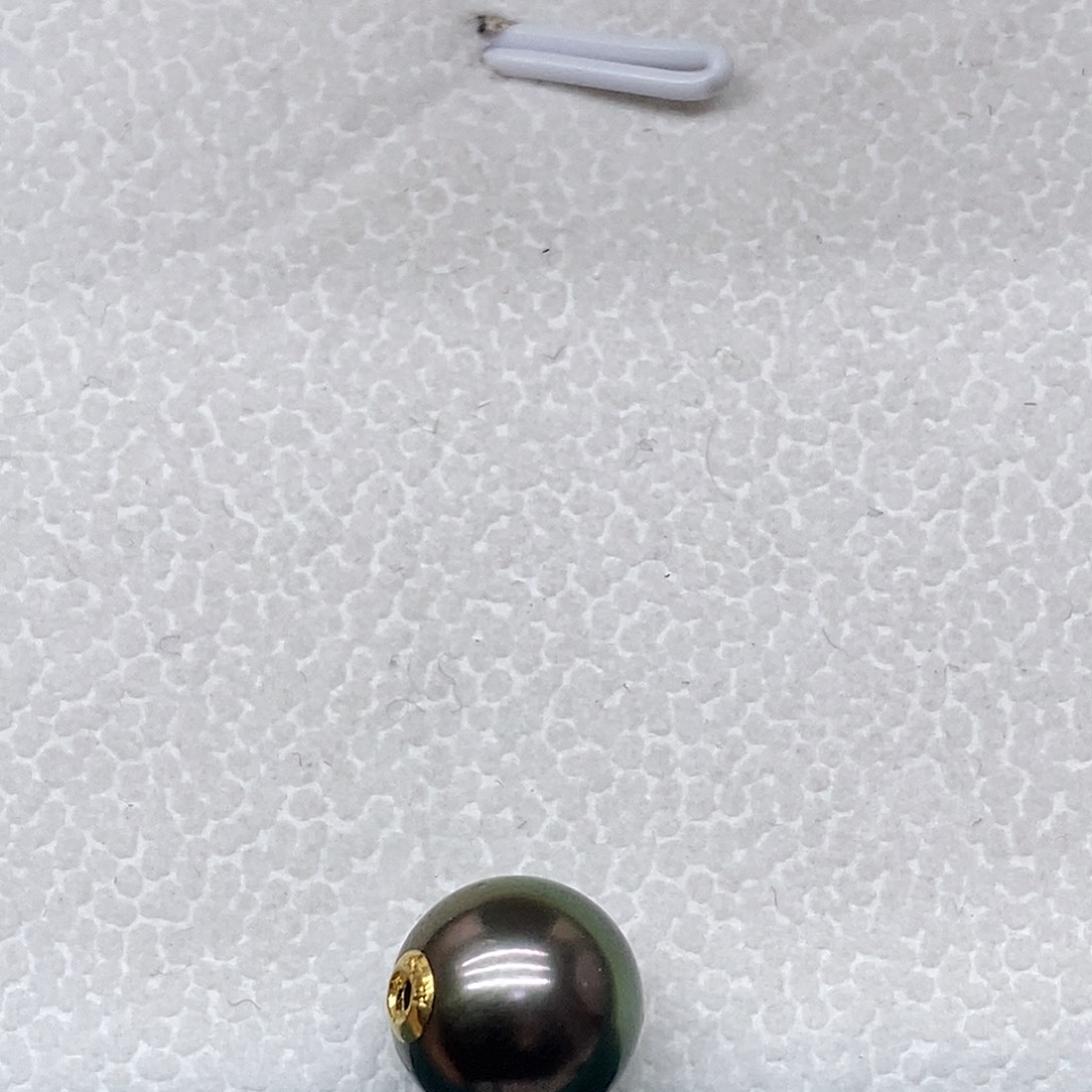 海水珍珠项链18K金镶嵌