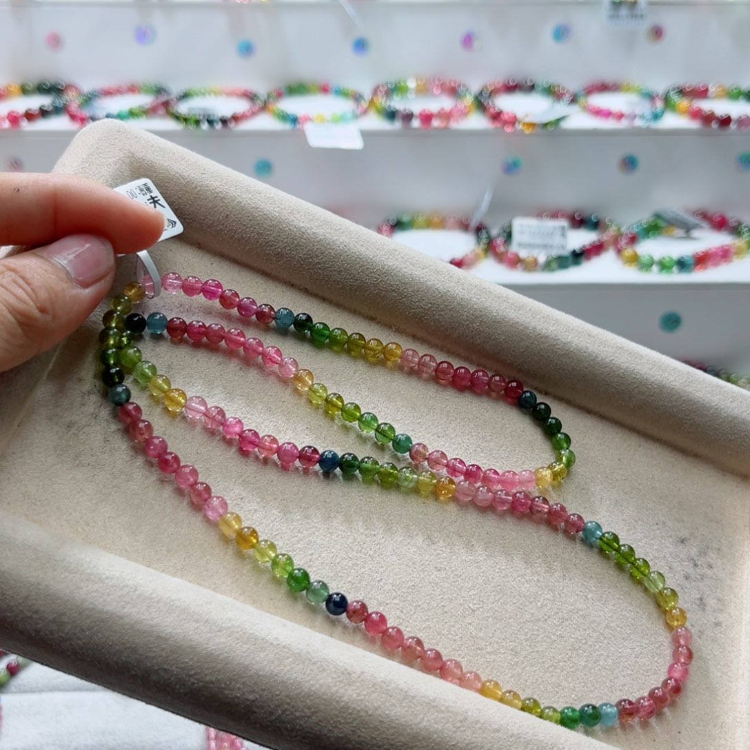 手链未镶嵌碧玺多样性发一条