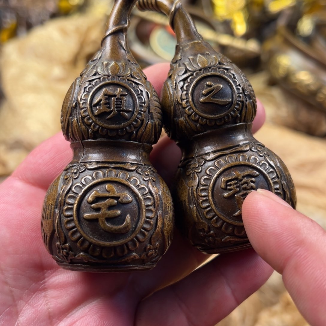 茶壶香炉铜器摆件