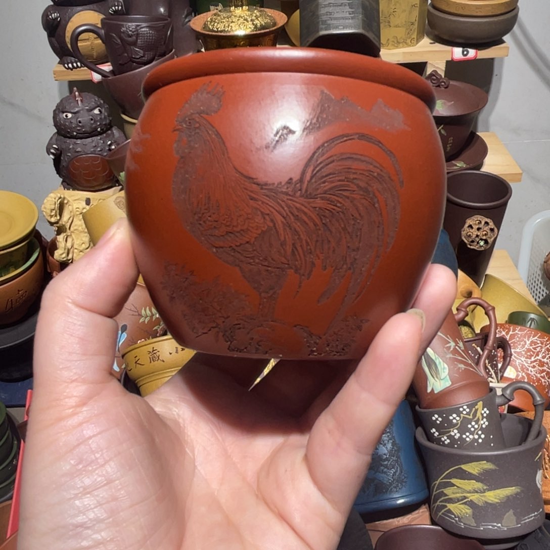 紫砂茶杯宜兴紫砂主人杯