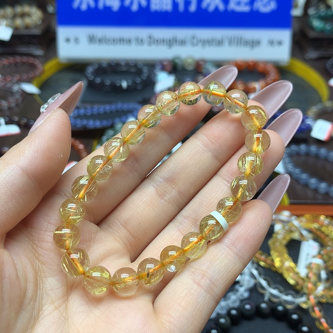 水晶手链未镶嵌手链