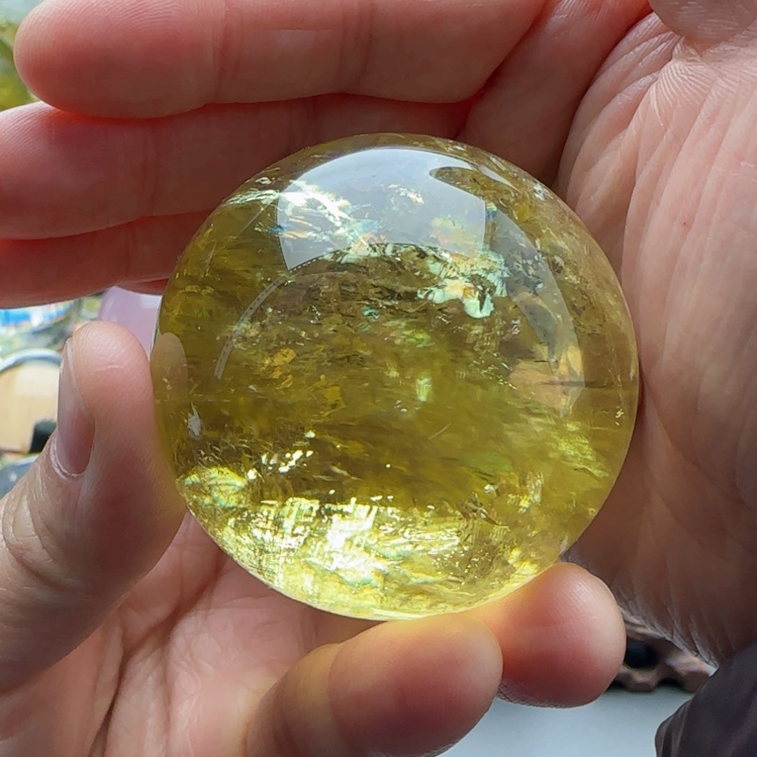 水晶水晶球未镶嵌