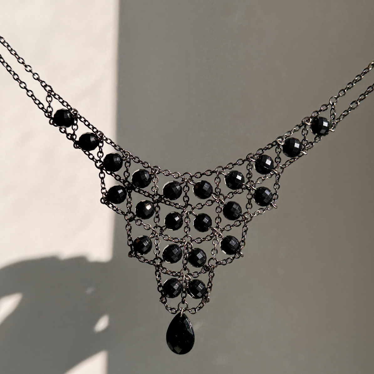 铁合金亚克力项链 直播扣号必拍 下单备注昵称 复古饰品