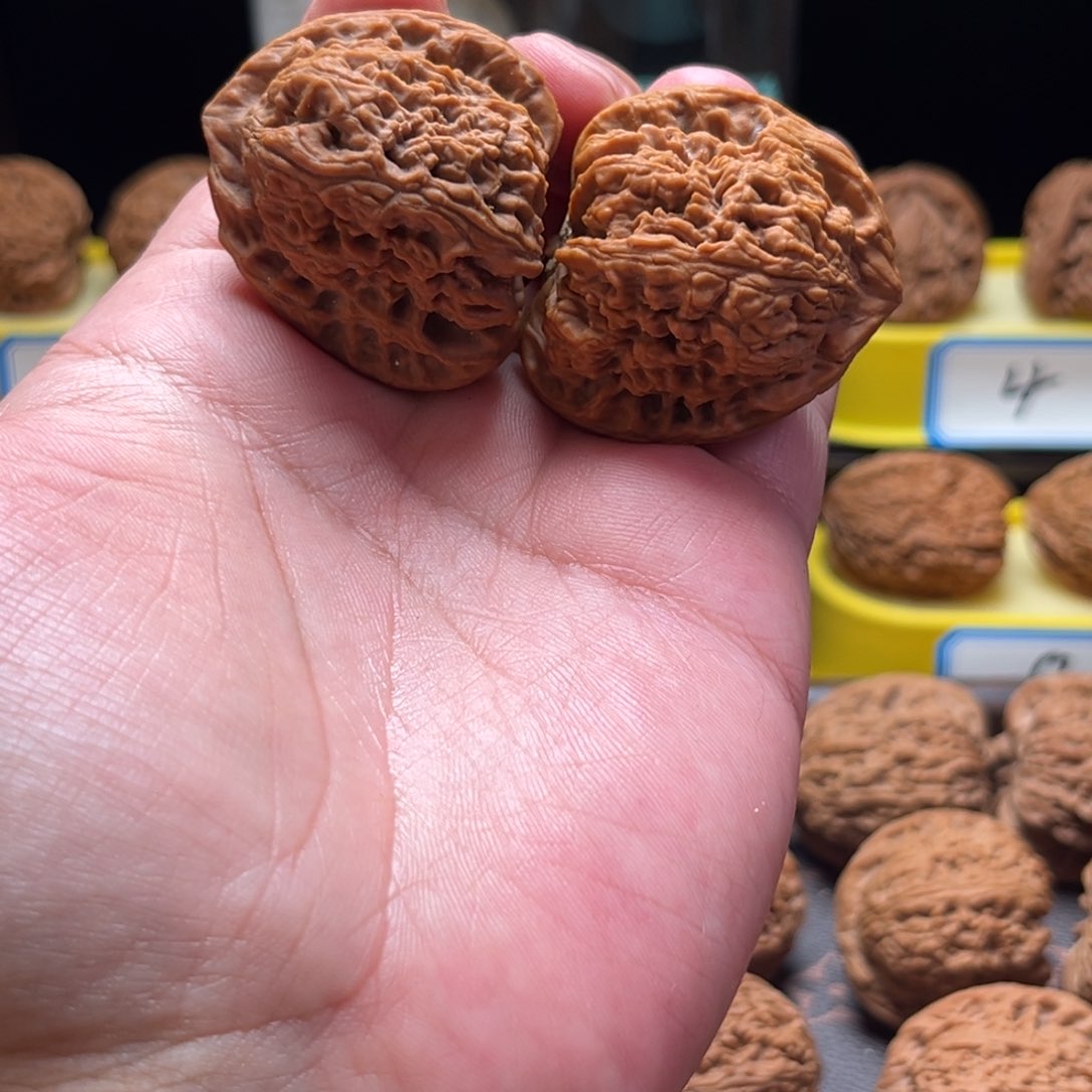 把件文玩核桃千**面三角天残