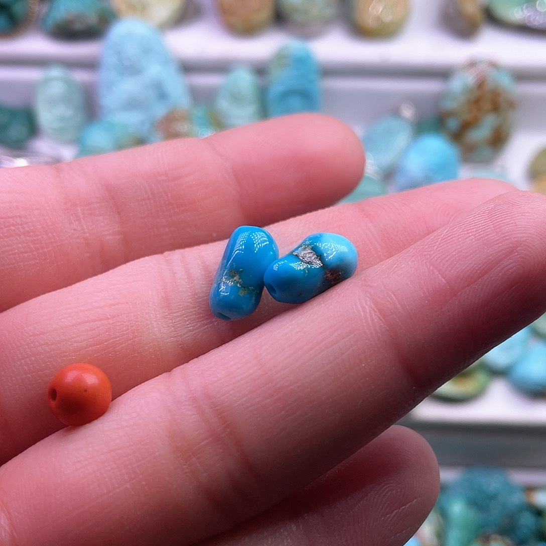 南红玛瑙颈饰未镶嵌