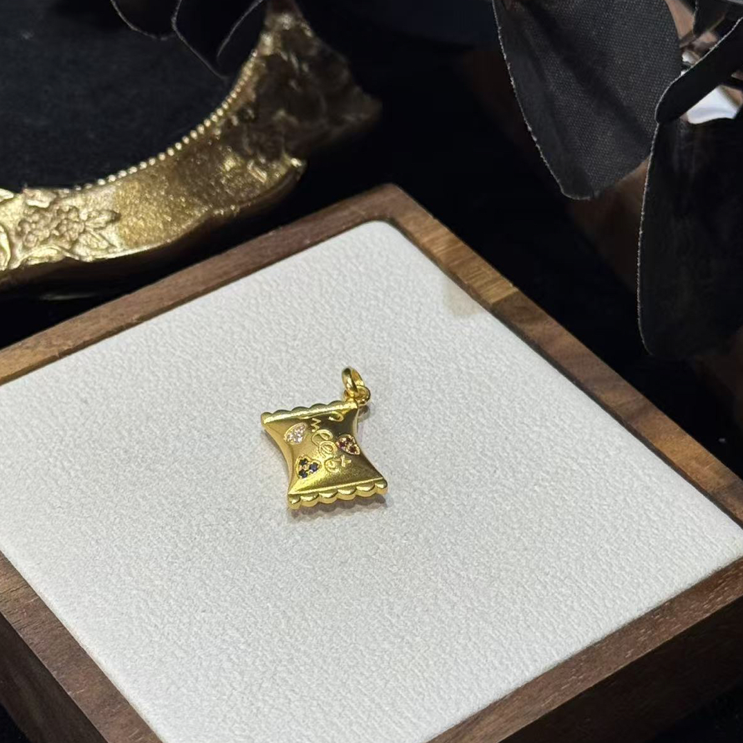 足金999 黄金5G工艺 吊坠