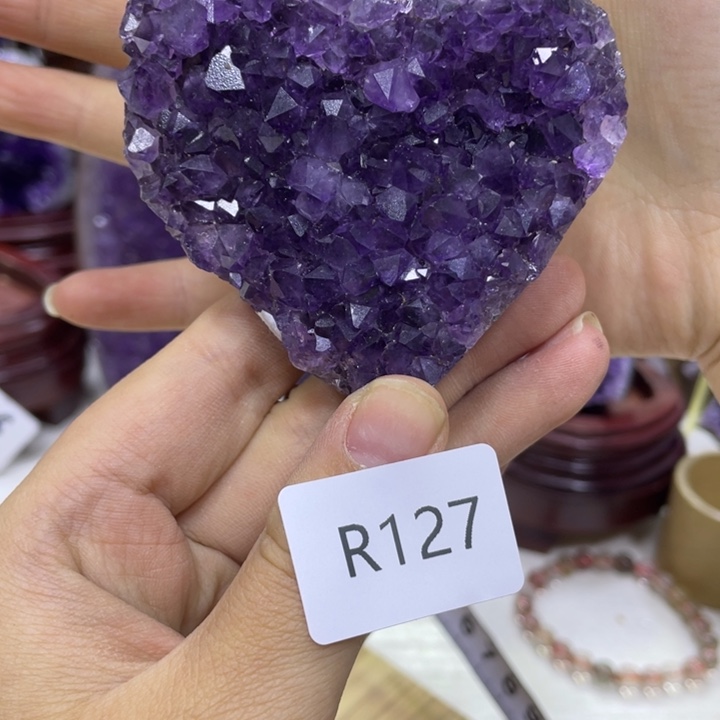 未镶嵌紫晶大型摆件（非配饰）R127