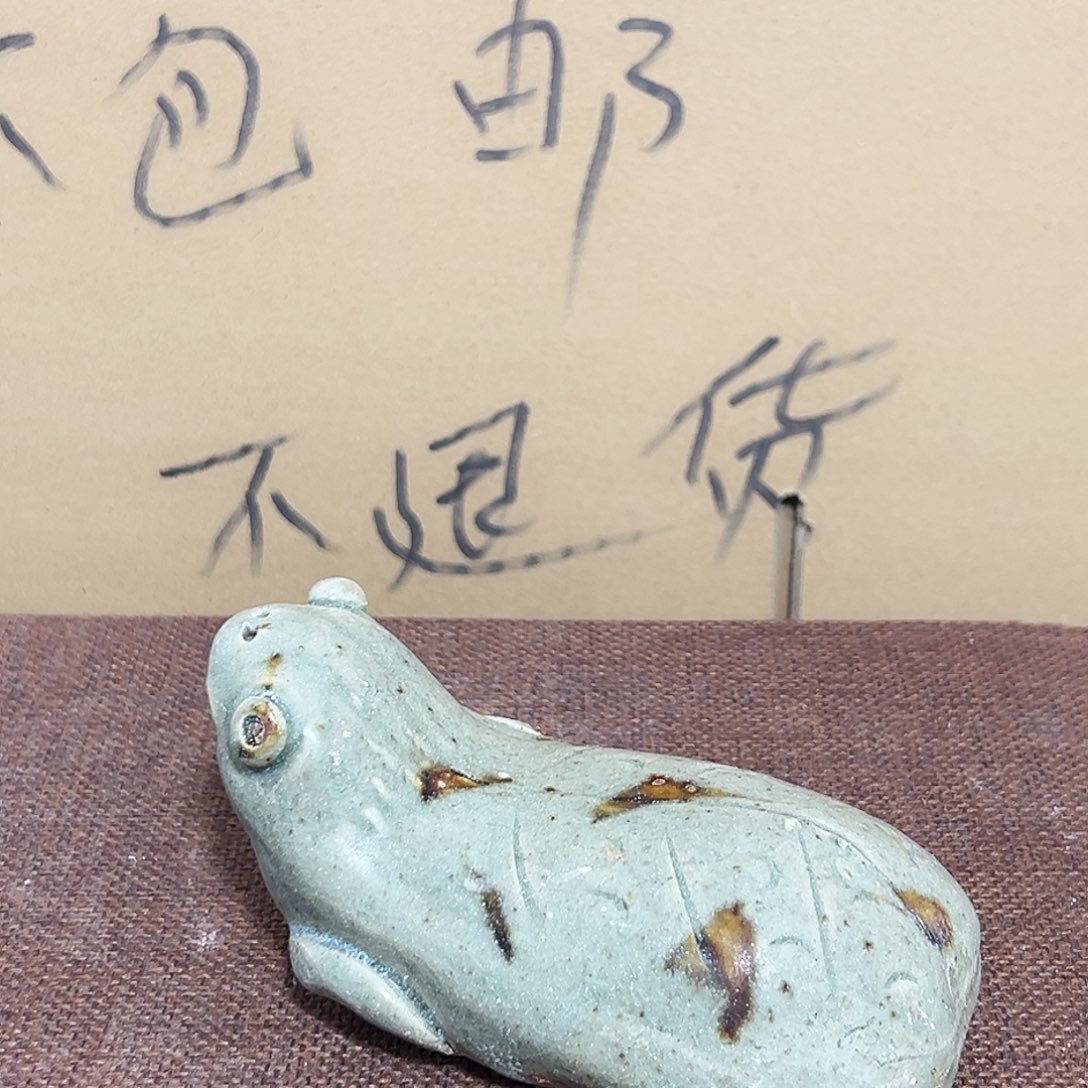 小***刘陶摆件空心的玻璃幕面效果