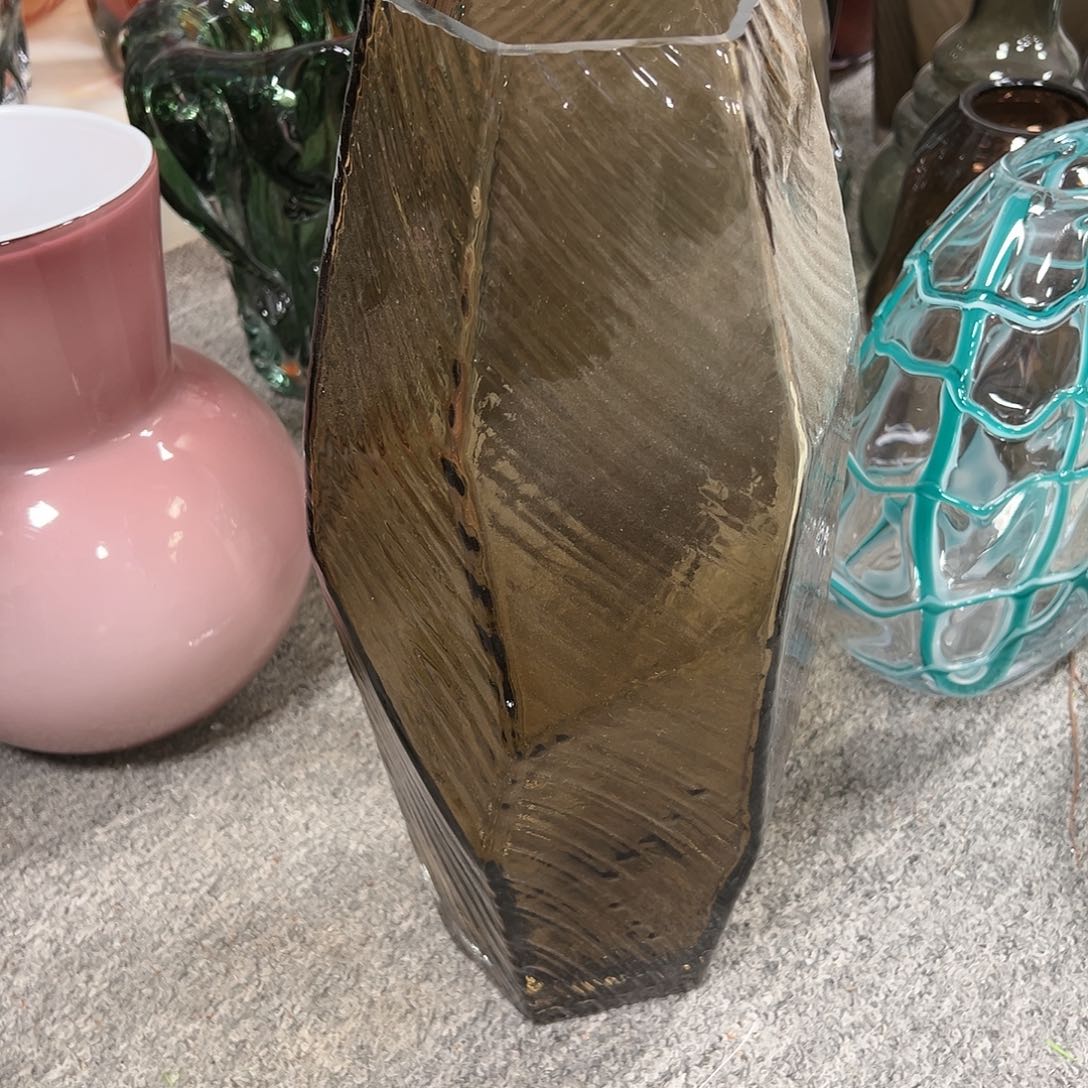 琉璃高40轻奢琉璃花器微瑕福利