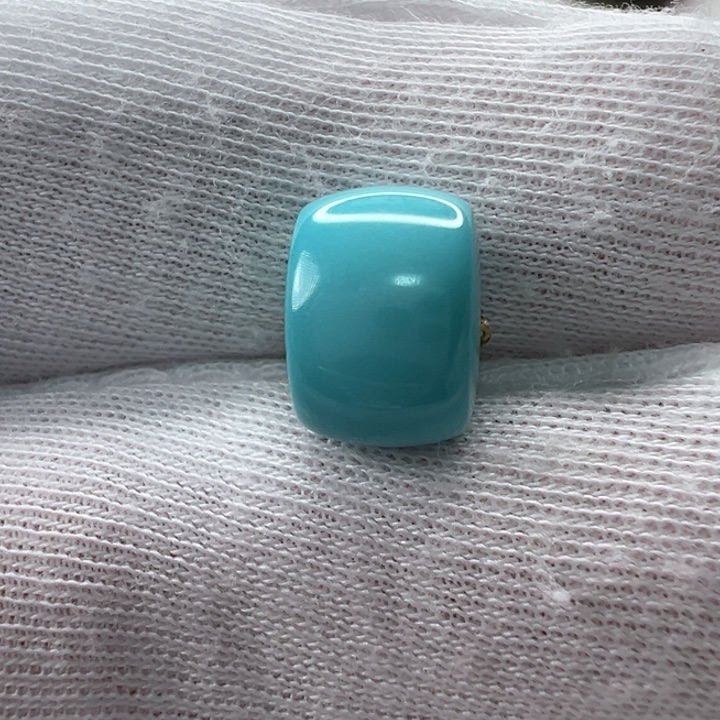 绿松石未镶嵌直切珠11.3