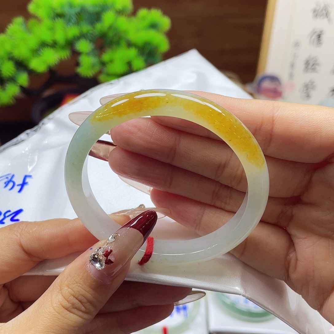 翡翠手镯未镶嵌9 号链接