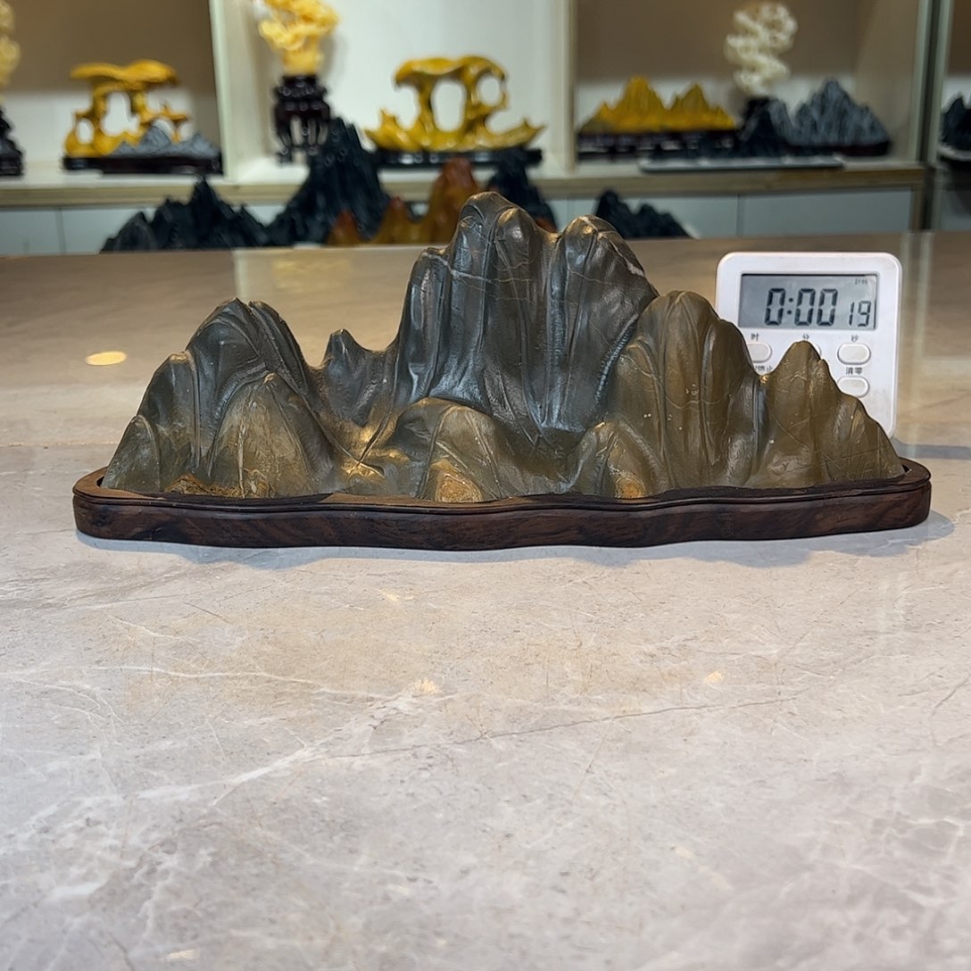 d***z灵璧奇石博览会摆件