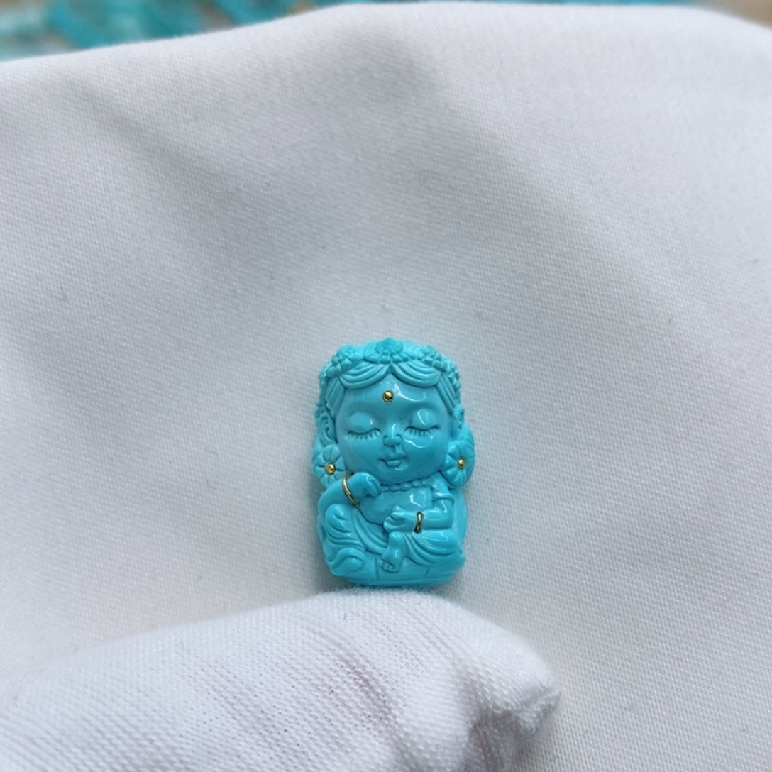 绿松石珠宝奇石未镶嵌