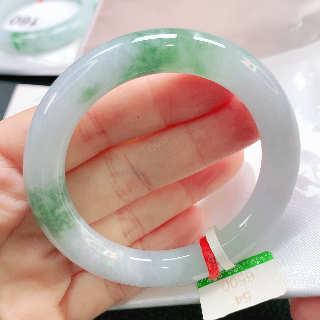 未镶嵌手镯翡翠54圆