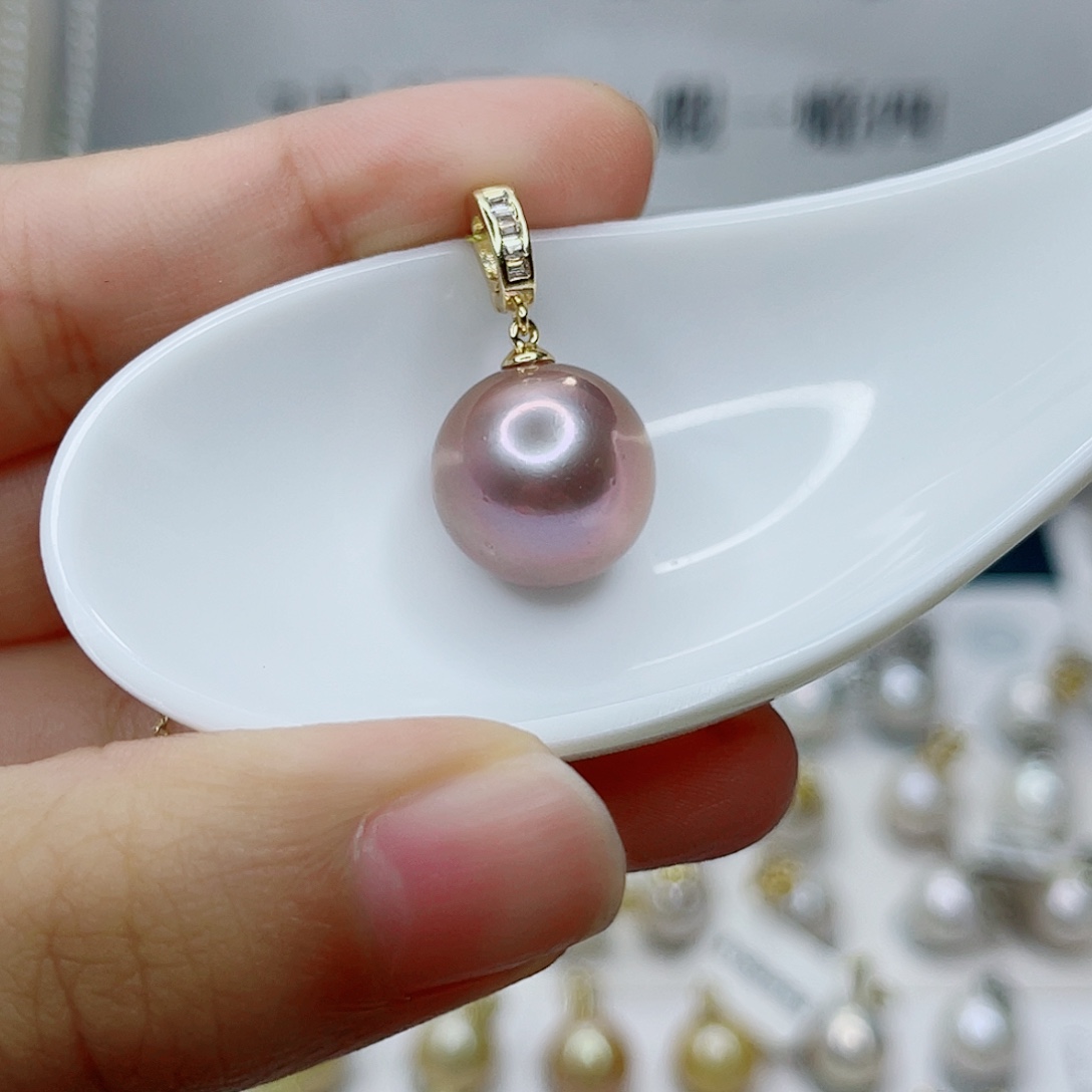 淡水珍珠合金吊坠(赠链)