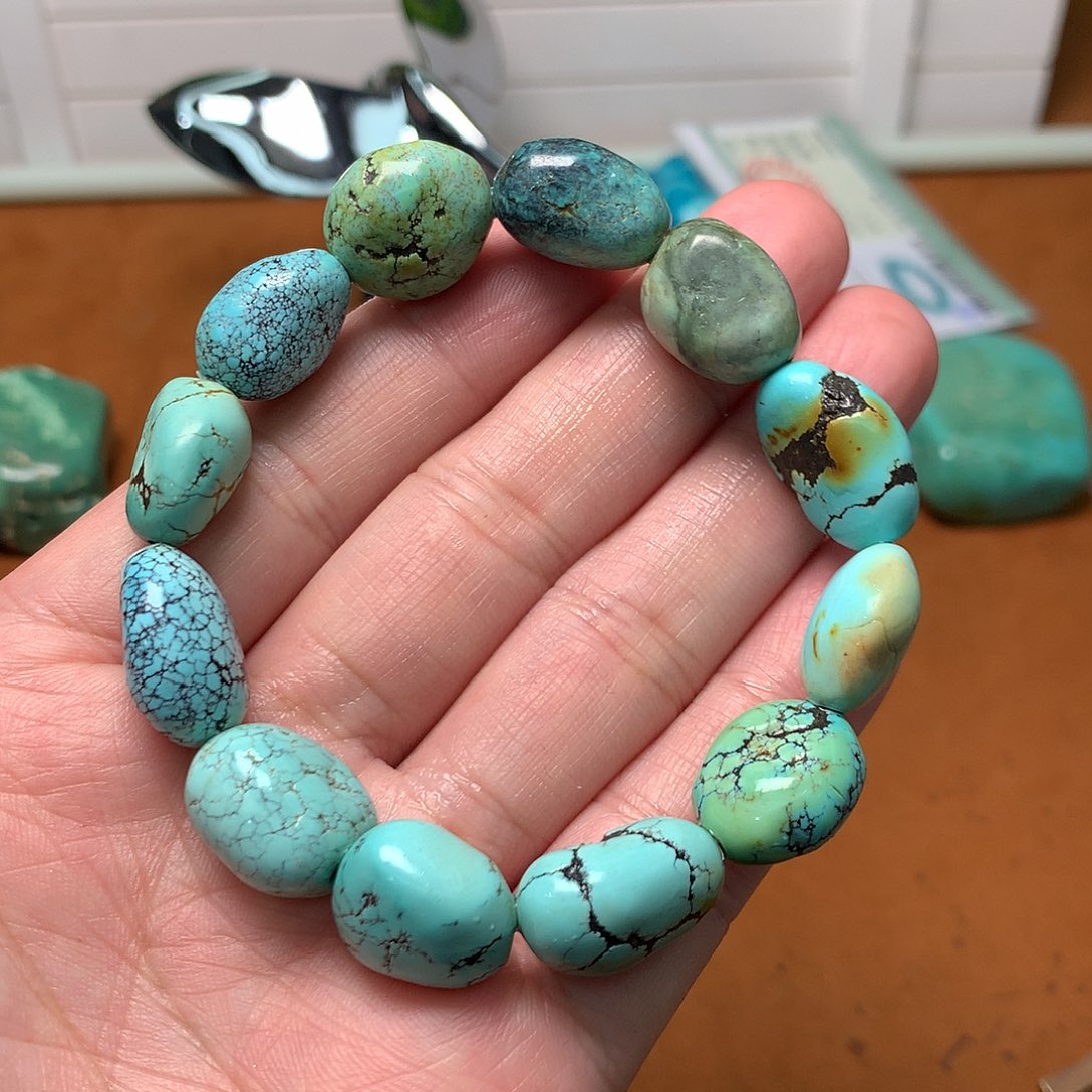 绿松石珠宝奇石未镶嵌用****1