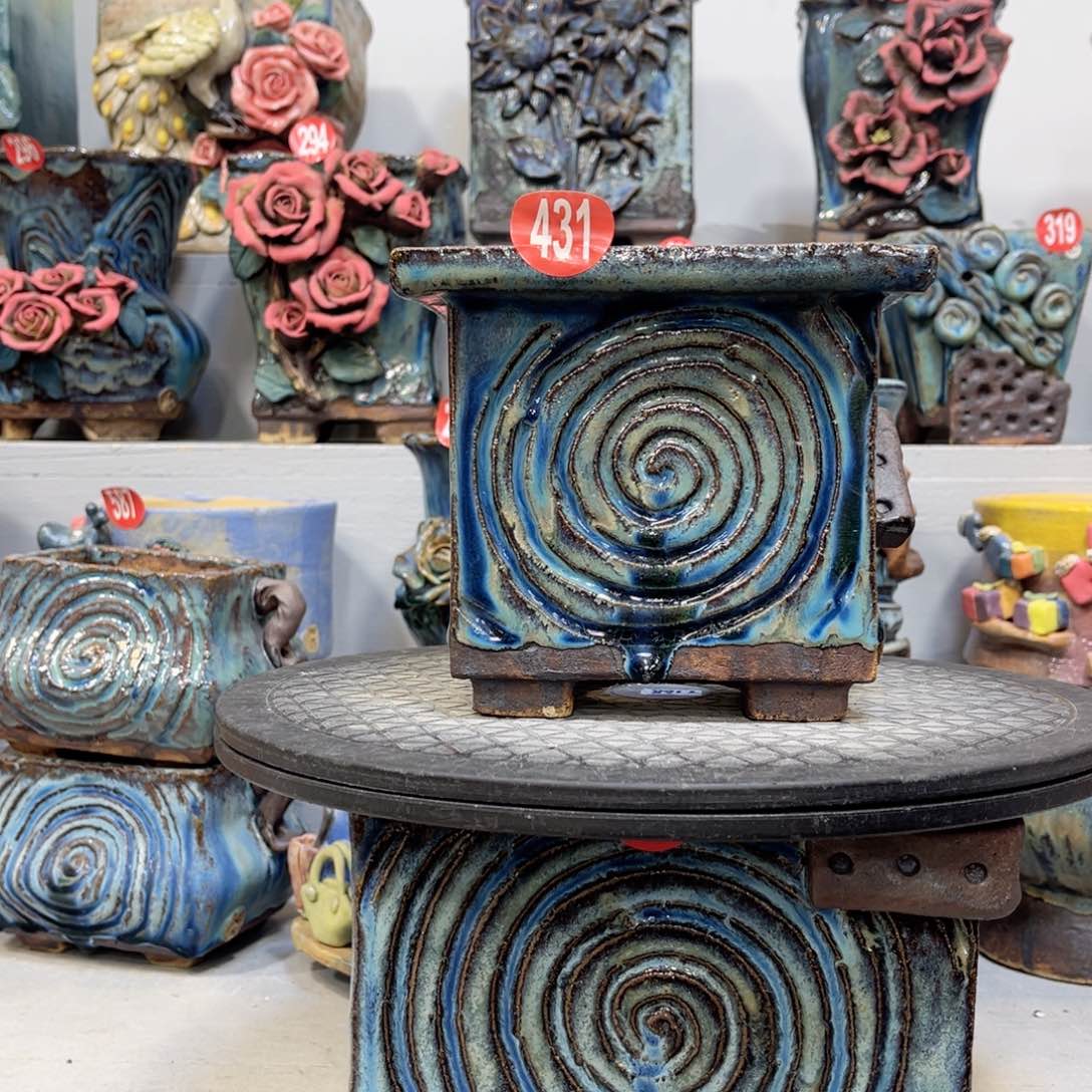 陶瓷微瑕431 号陶然花盆