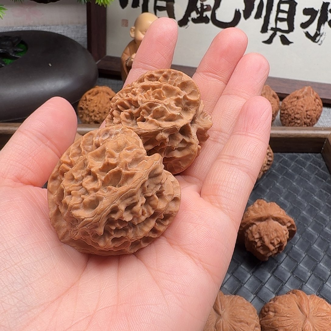 季***节吊坠文玩核桃全品苹果园38