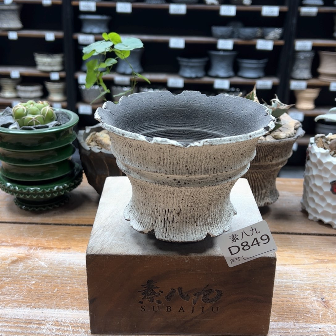 素八九陶瓷内口12.5高10.5