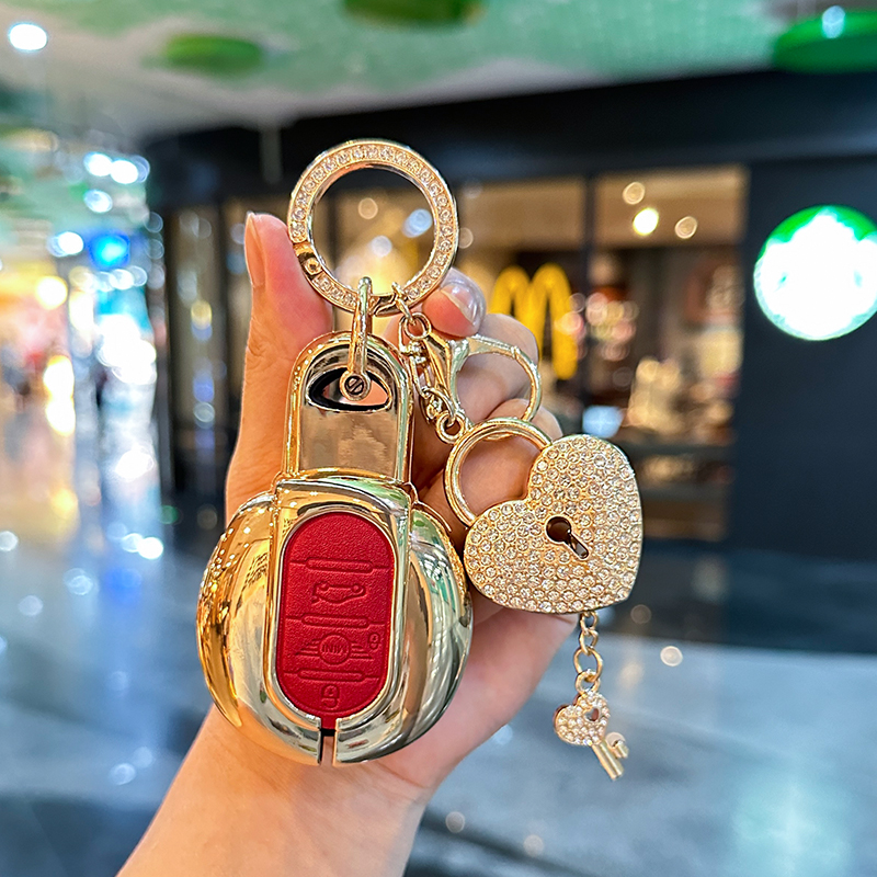 宝马mini钥匙套迷你countryman壳cooper车钥匙扣f54f55f56F60男包