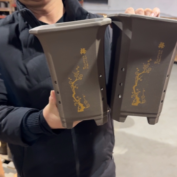 紫砂花盆紫砂花盆破损补发