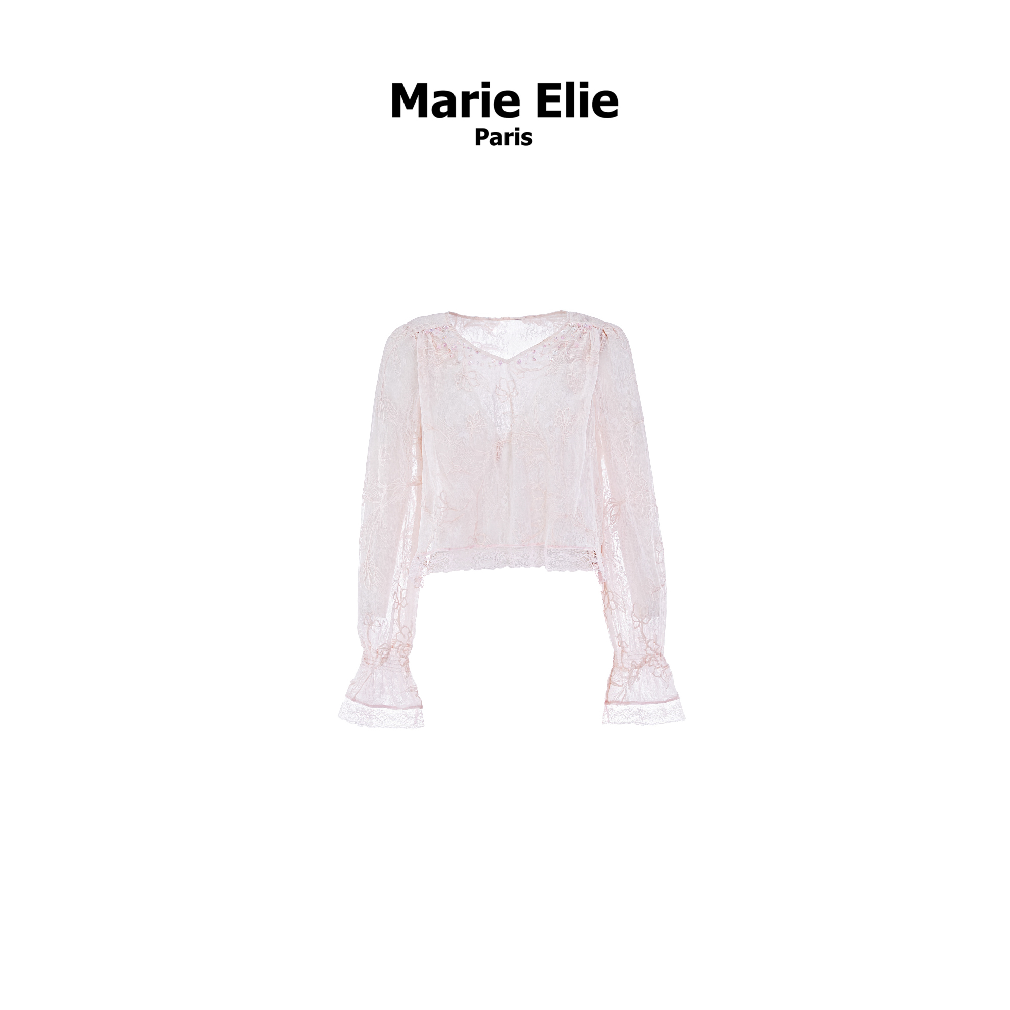 【宠粉专属】Marie Elie【黛尔佳人】温柔法式蕾丝上衣ETAD41D22834