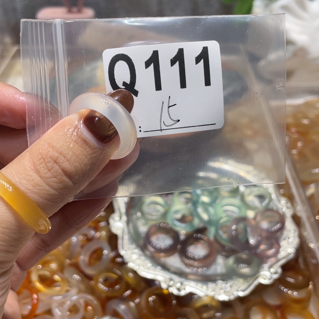 玛瑙/玉髓未镶嵌戒指111