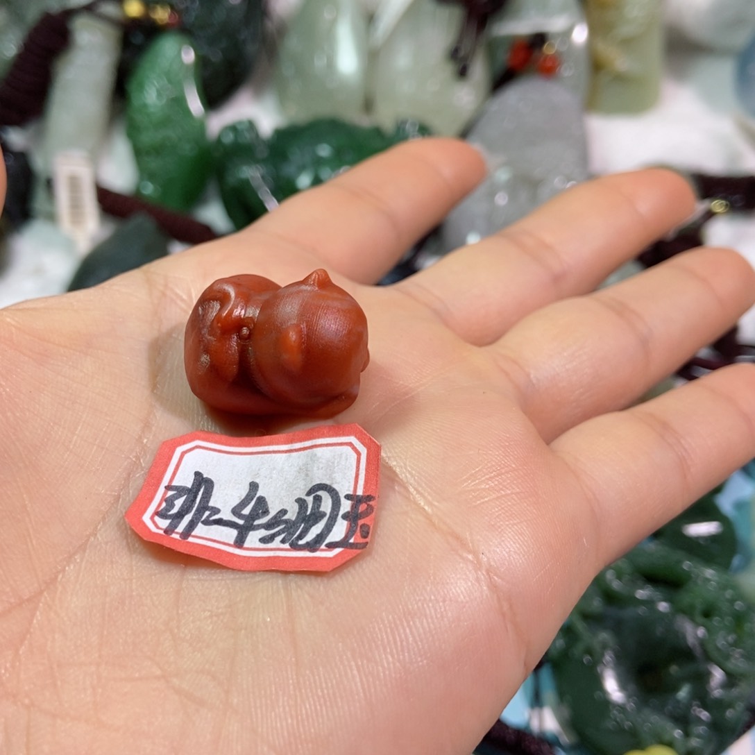 和田玉珠宝半成品未镶嵌