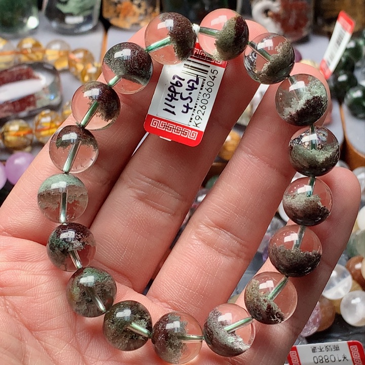 水晶手串未镶嵌天然