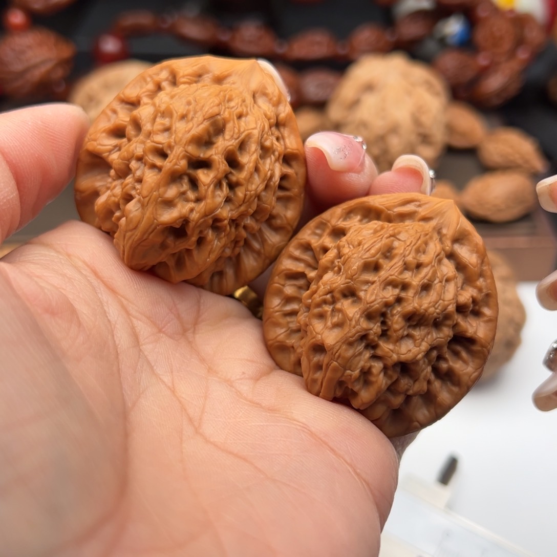 文玩核桃把件金公子41