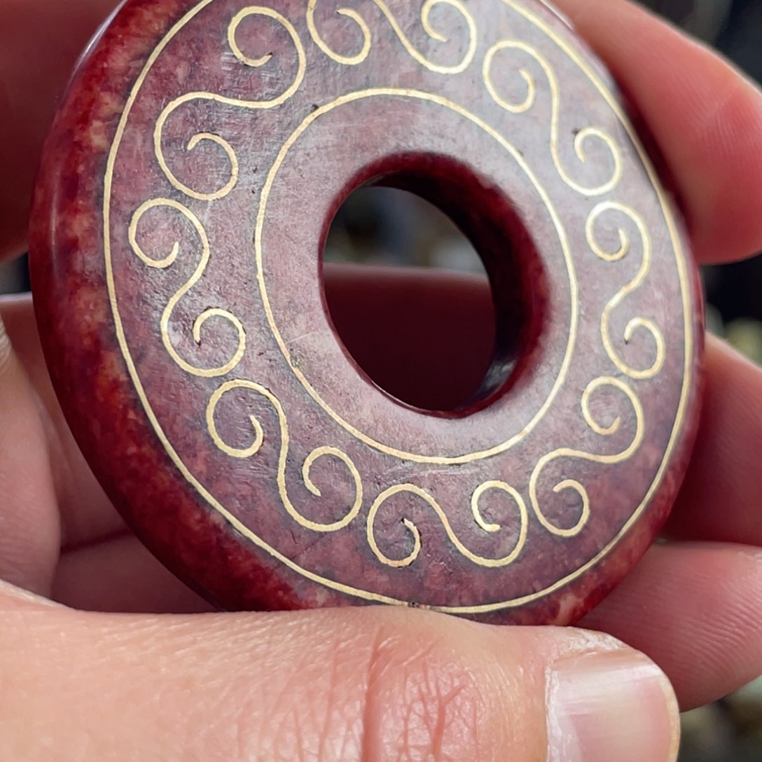 和田玉挂件未镶嵌五*洲