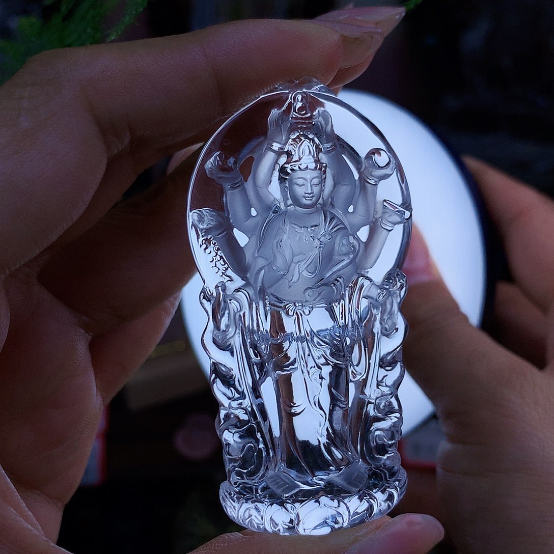 水晶颈饰未镶嵌天**仙，