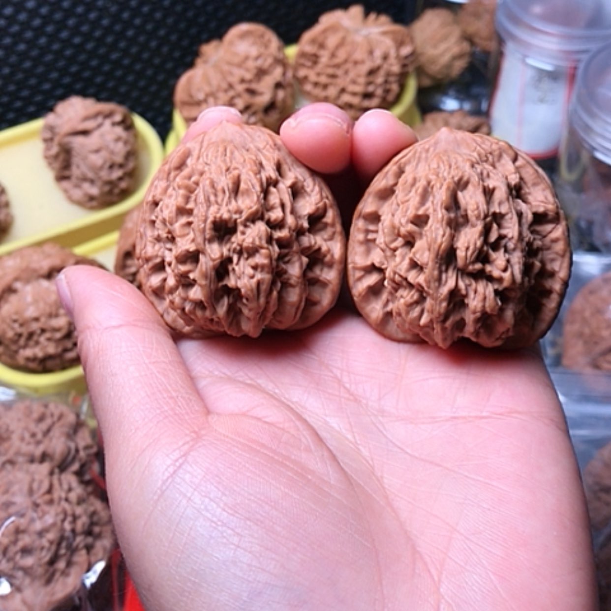 【闪购商品】核桃手串/手链麦穗虎文玩核桃