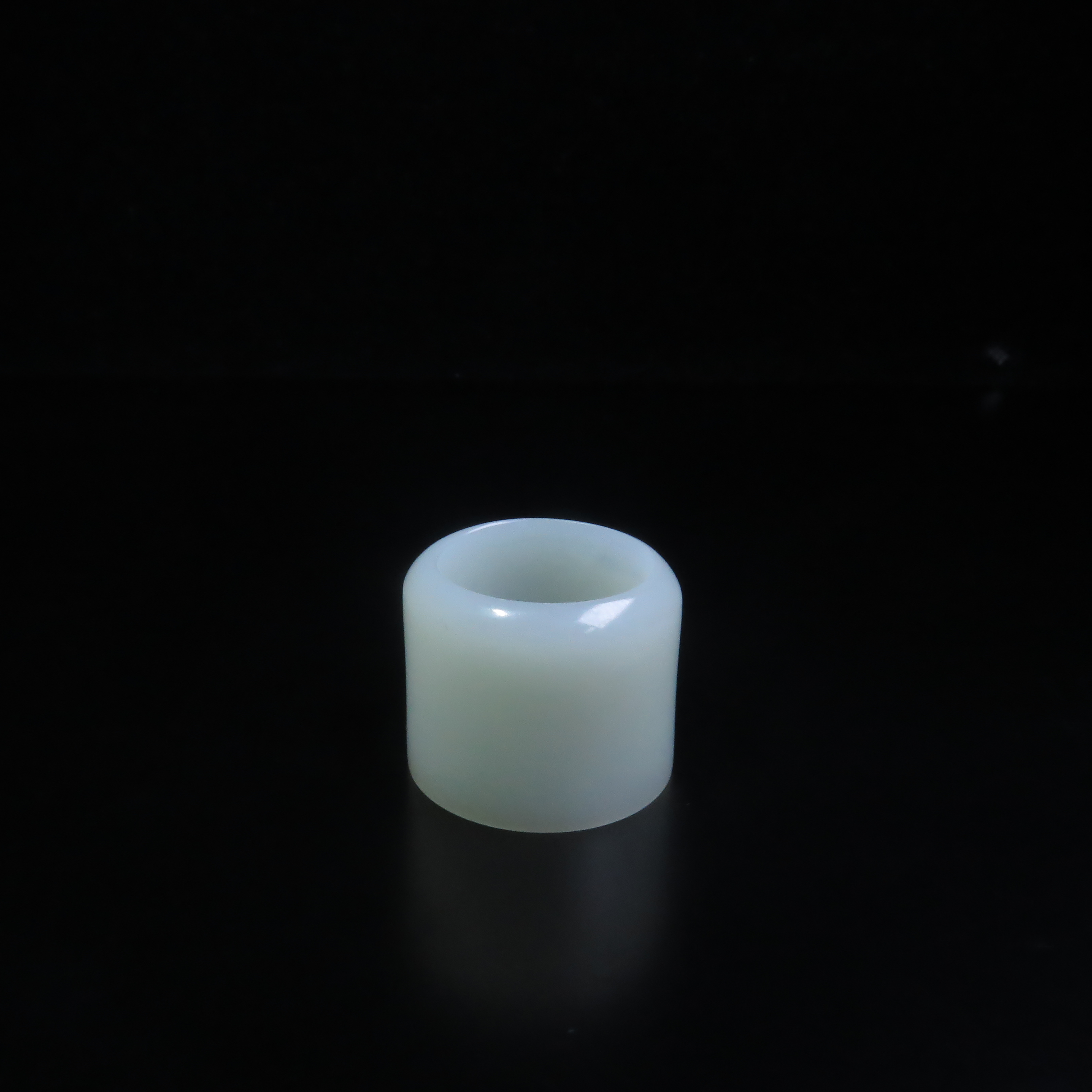 清中期玉扳指/MZ585191/和田玉/民族文物