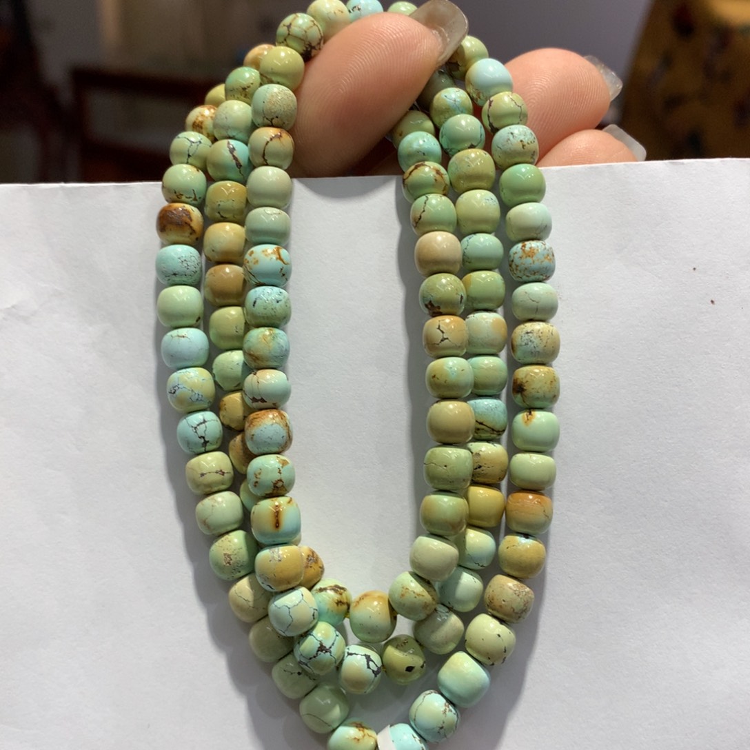 绿松石未镶嵌长链