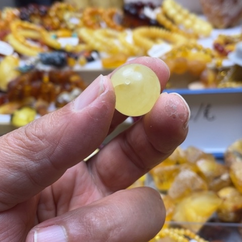 手串蜜蜡未镶嵌吊坠