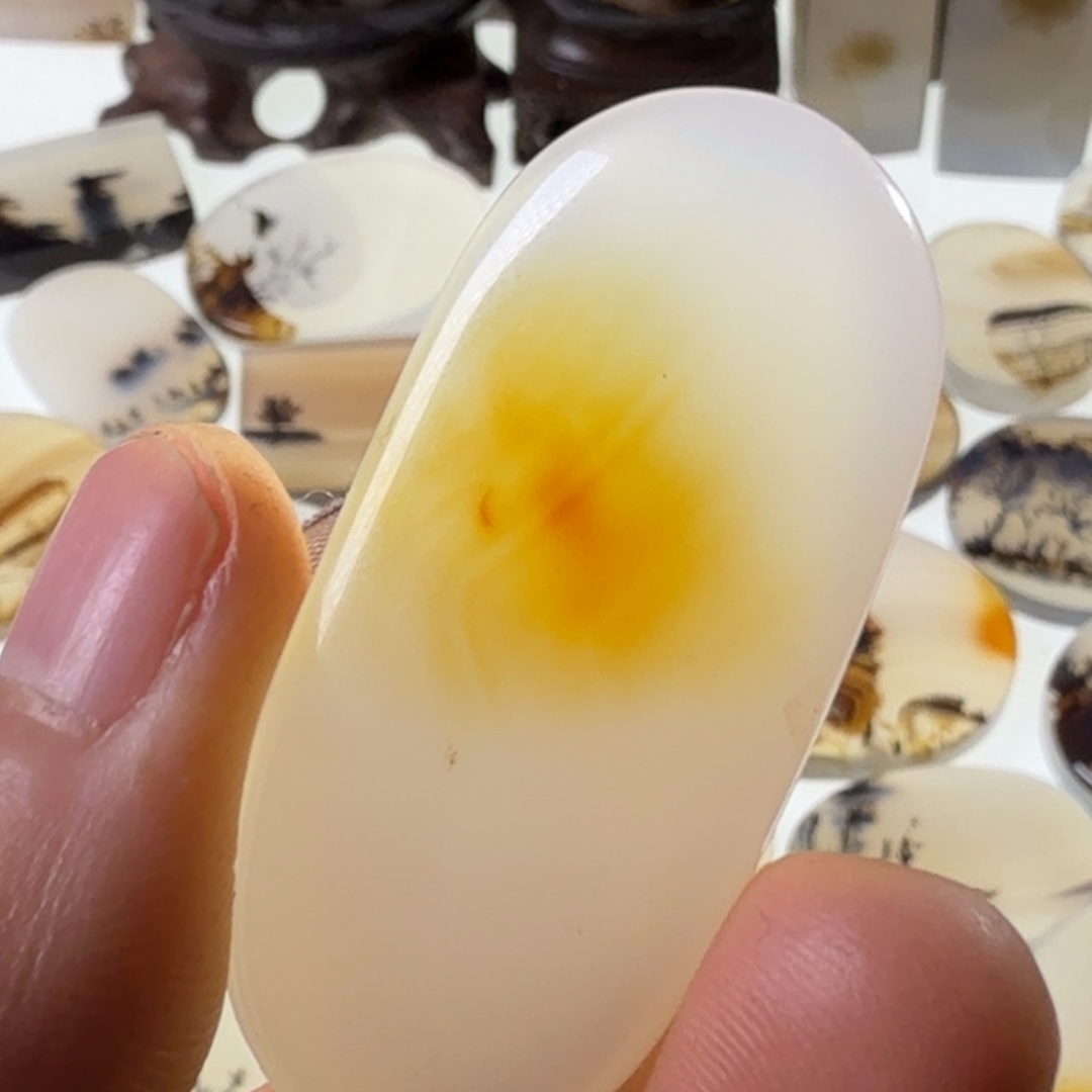 玛瑙/玉髓未镶嵌珠宝半成品