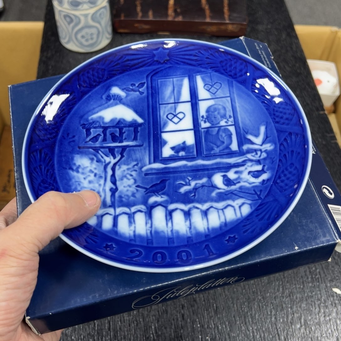 陶瓷日本中古工艺品摆件